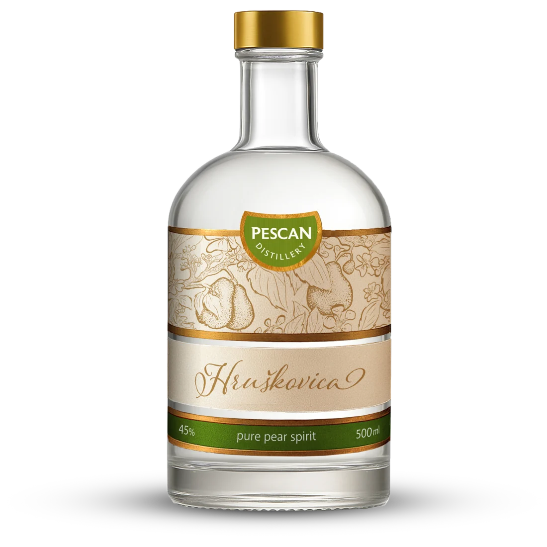 Fľaša Hruškovica 0,5 l